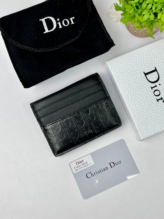 Dior Black Men Wallet - cornerwatchesstore