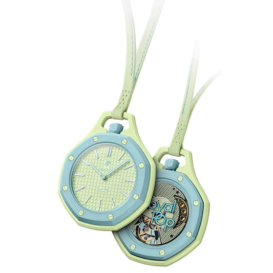 Audemars Piguet x Swatch Royal Pop BLAUE ACHT Mirror Pocket Watch - Green - Unisex