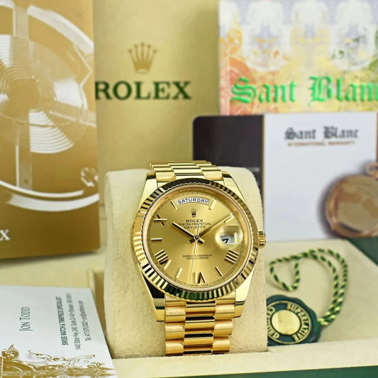 Rolex Watch Day Date For Men 228238 - cornerwatchesstore