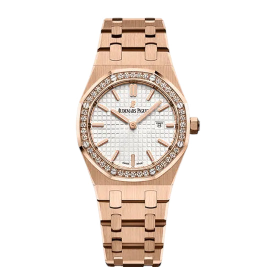 Audemars Piguet Royal Oak Mirror Watch - White - Women