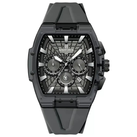 ساعة نافي فورس للرجال NF6113-GY-GY-GY - cornerwatchesstore