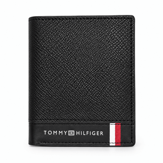 Tommy Hilfiger Signature Wallet – Black - cornerwatchesstore