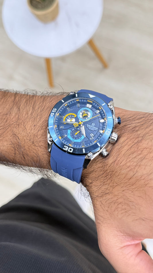 ساعة نافي فورس للرجال NF8038-S-BE-BE