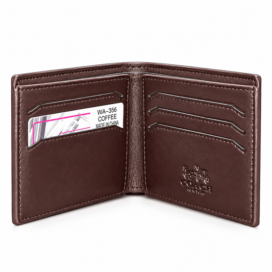 Coach brown Men Wallet .05