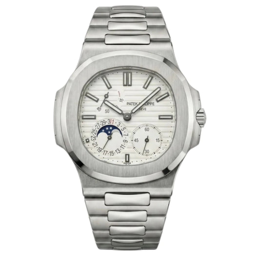 Patek Philippe Nautilus 5740/1G Mirror Watch - White - cornerwatchesstore