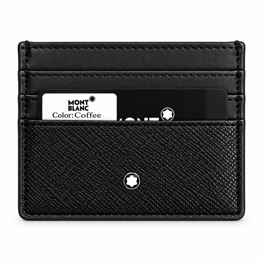 Mont Blanc black card holder