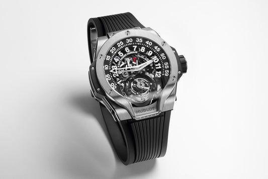 Hublot Big Bang Tourbillon Mirror Watch - Silver - cornerwatchesstore