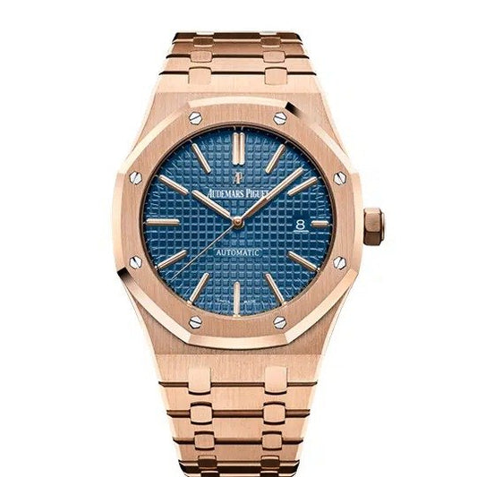 Audemars Piguet Royal Oak Mirror Watch - Blue - Men