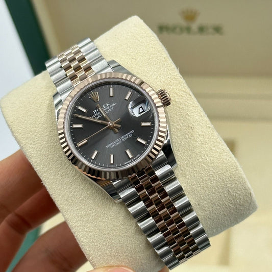 Rolex Datejust Mirror 31mm Grey dial Silver & Copper bracelet - image 5
