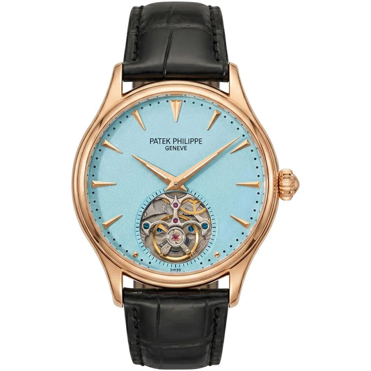 Patek Philippe Tourbillon Mirror Watch - Blue