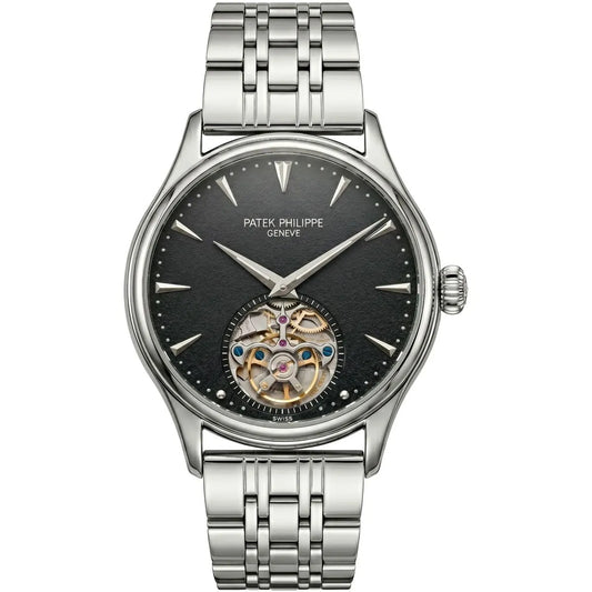 Patek Philippe Tourbillon Mirror Watch - Black