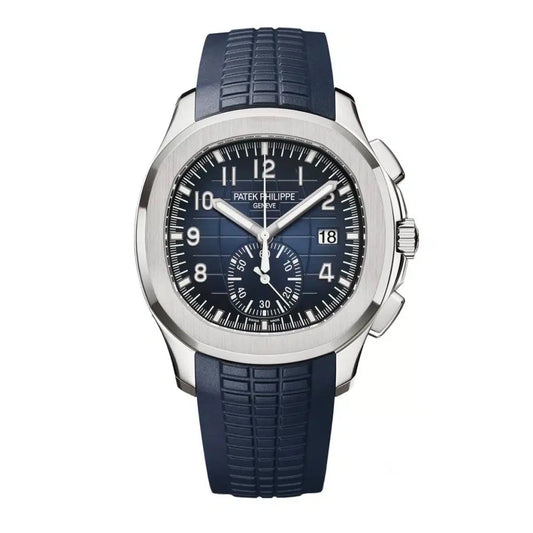 Patek Philippe Aquanaut Mirror Watch - Blue - cornerwatchesstore