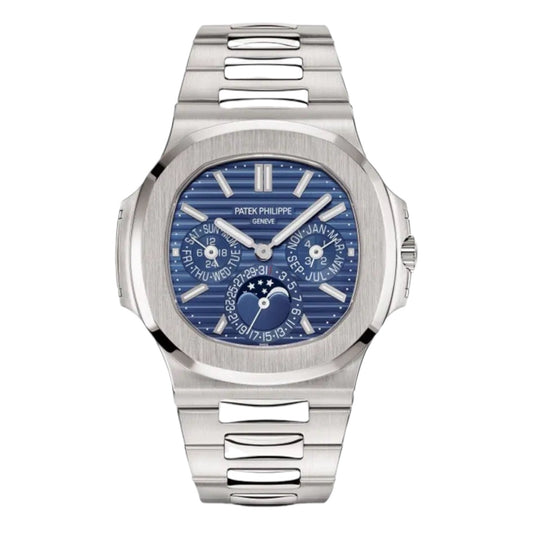 Patek Philippe Nautilus 5740/1G Mirror Watch - Blue - cornerwatchesstore