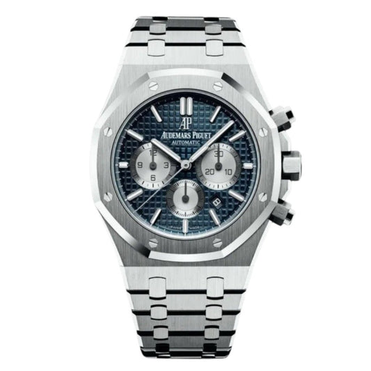 Audemars Piguet Royal Oak Chronograph Watch - Blue - cornerwatchesstore