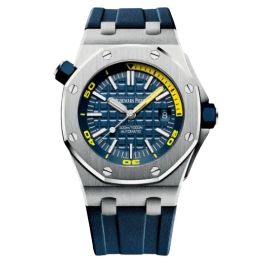 Audemars Piguet Royal Oak Offshore Mirror Watch - Blue - Men