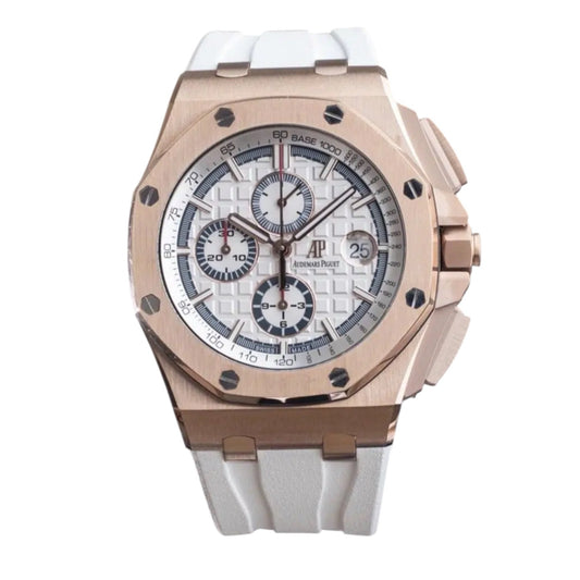 Audemars Piguet Royal Oak Offshore Mirror Watch - White - Men