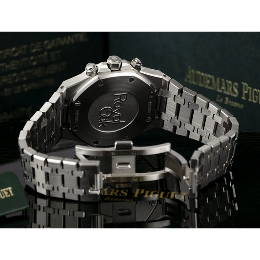 Audemars Piguet Royal Oak Chronograph Mirror Watch - Men - View 2