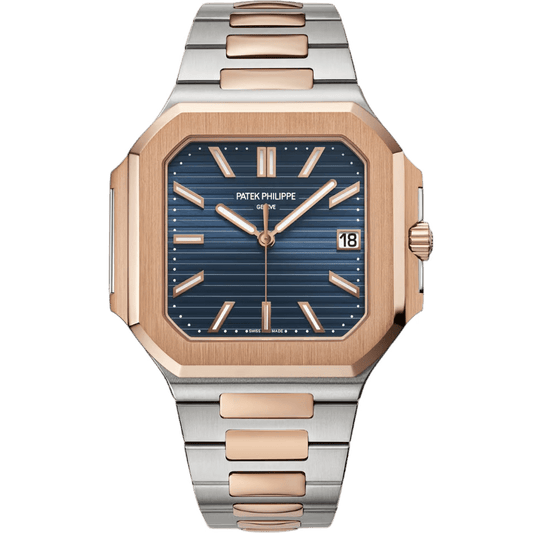 Patek Philippe 5821/1A-001 Mirror Watch - Blue - cornerwatchesstore