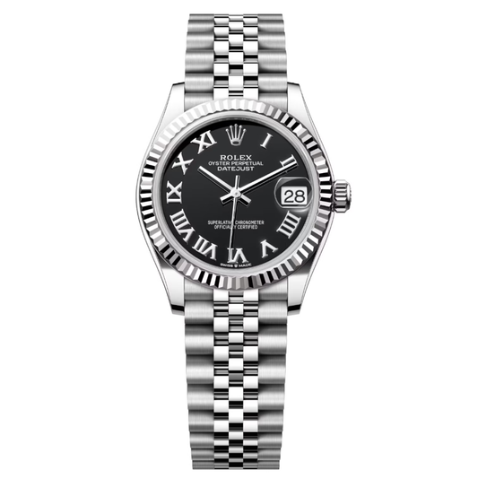 Rolex Datejust Mirror 31mm Black dial Silver bracelet - image 1