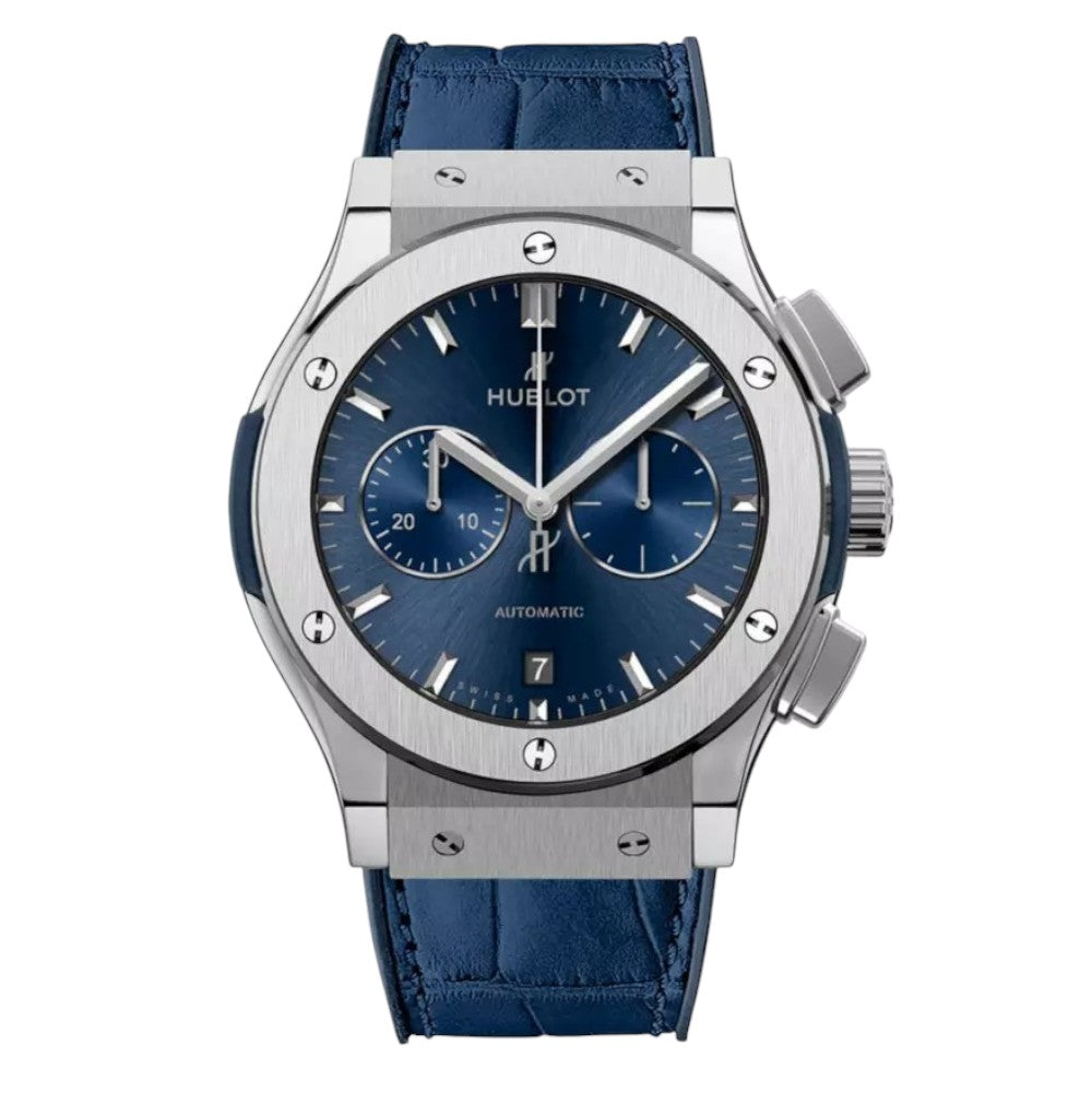 Hublot Classic Fusion Mirror Watch - Blue