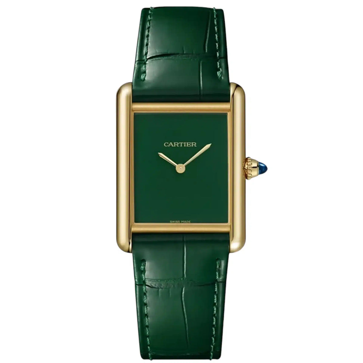 Cartier Tank Louis Mirror Watch - Green - Unisex