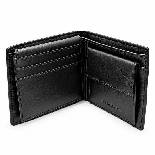 Tommy Hilfiger Classic Leather Wallet – Black | TH-9753