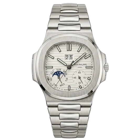 Patek Philippe Nautilus Mirror Watch - White