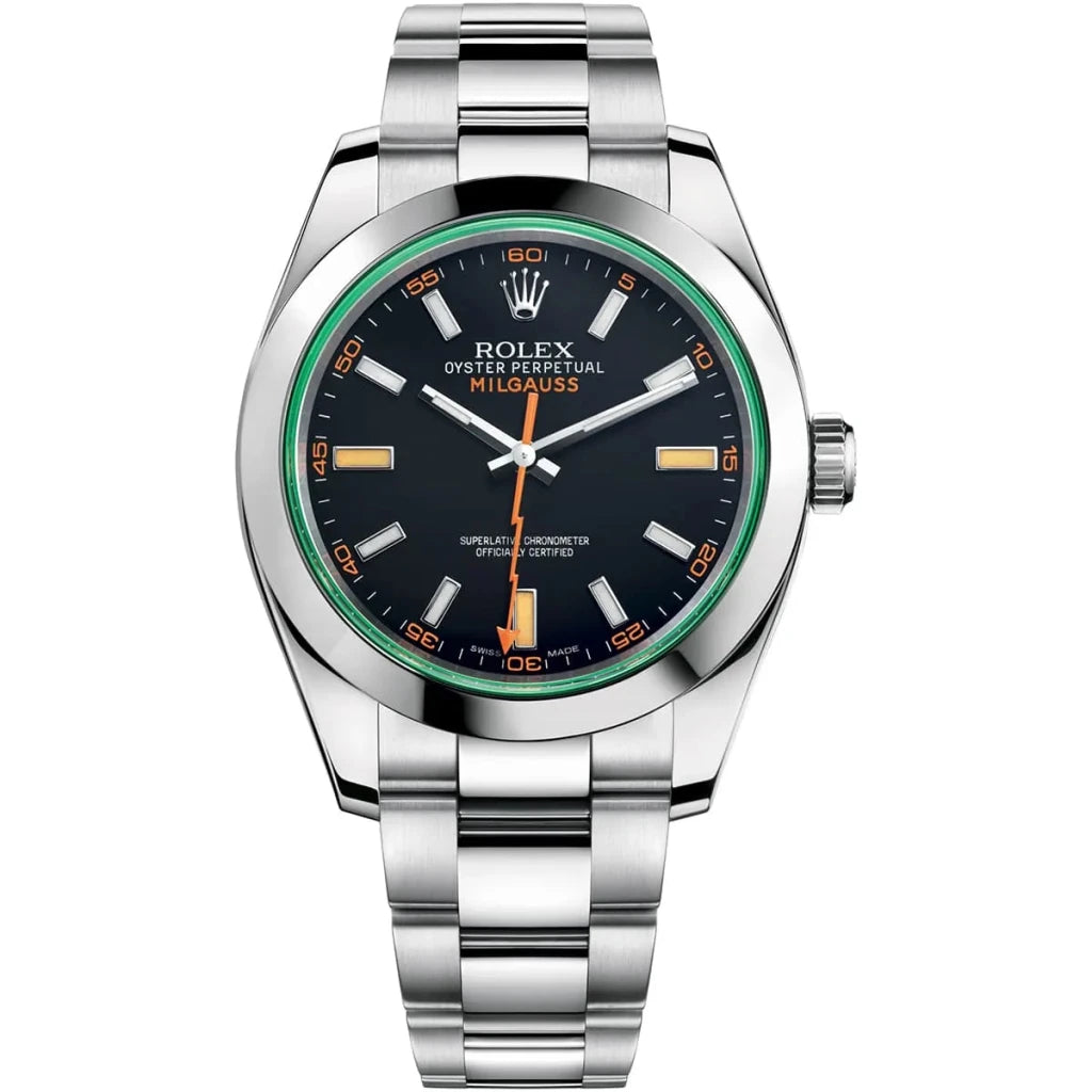 Rolex Watch Milgauss For Men 116400GV - cornerwatchesstore