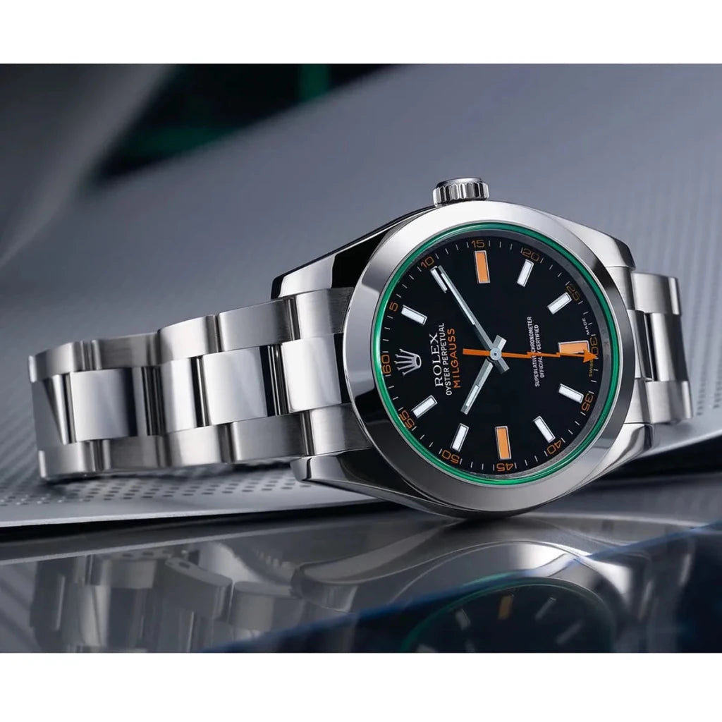 Rolex Watch Milgauss For Men 116400GV - cornerwatchesstore