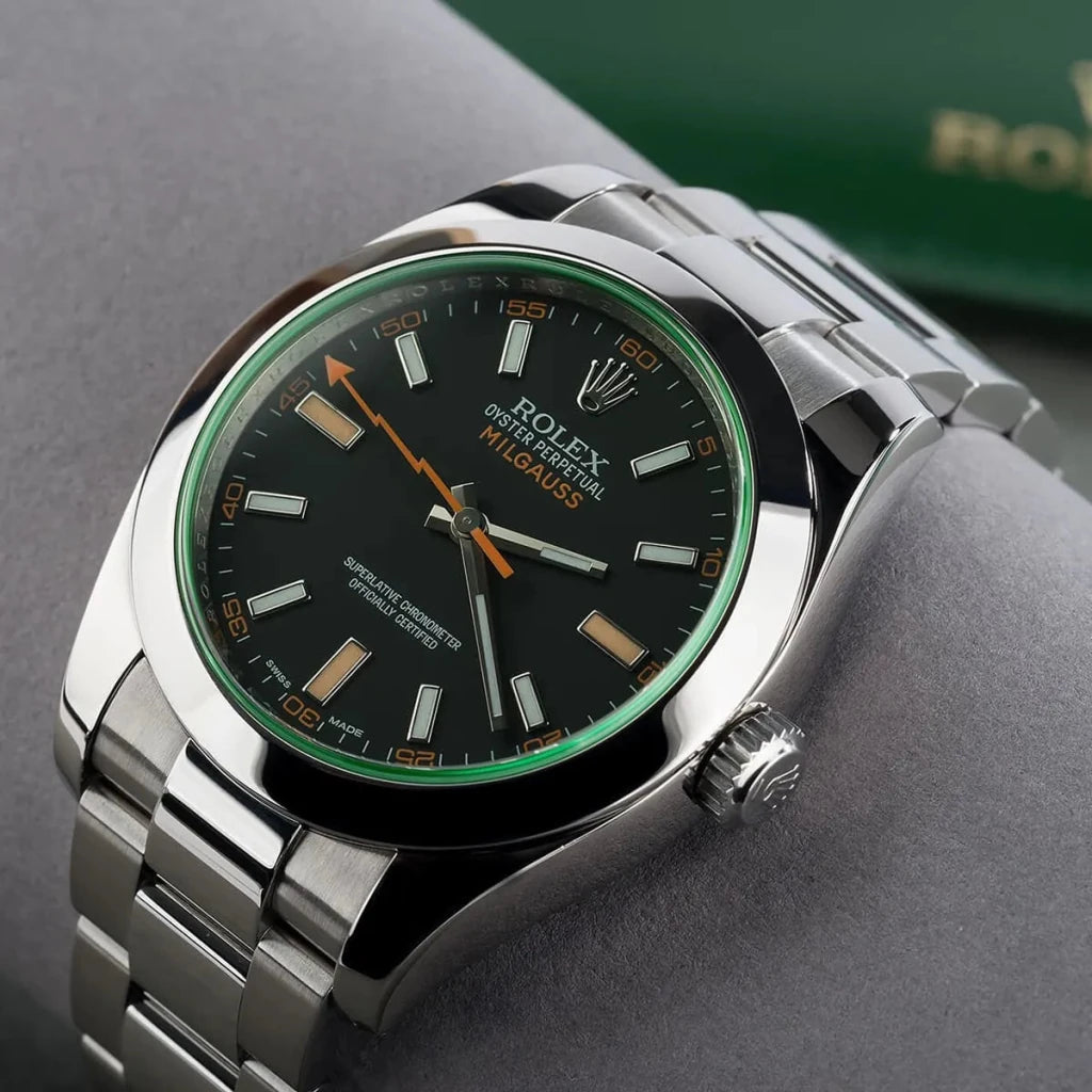 Rolex Watch Milgauss For Men 116400GV - cornerwatchesstore