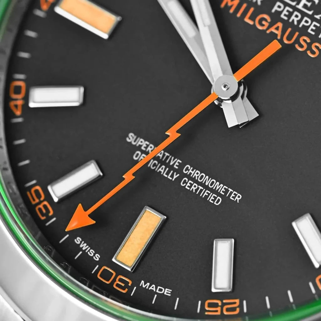 Rolex Watch Milgauss For Men 116400GV - cornerwatchesstore