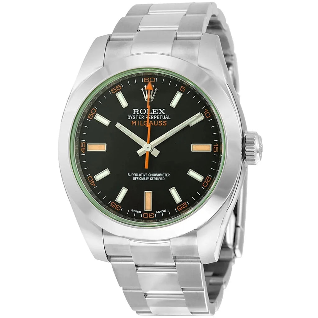 Rolex Watch Milgauss For Men 116400GV - cornerwatchesstore