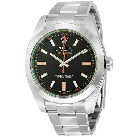 Rolex Watch Milgauss For Men 116400GV - cornerwatchesstore