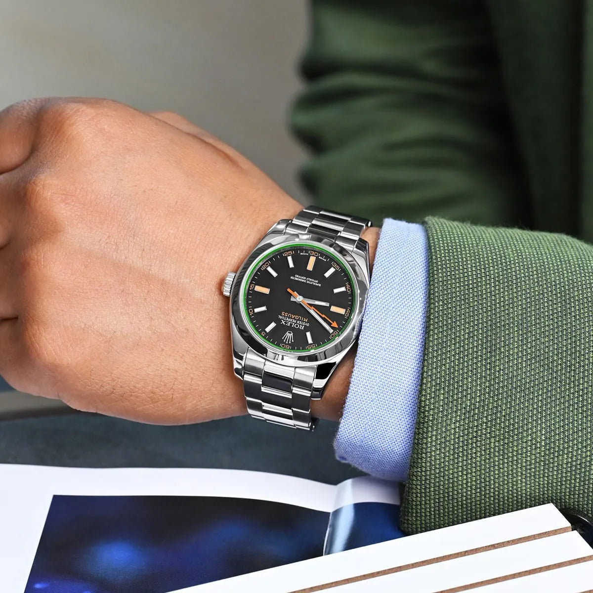 Rolex Watch Milgauss For Men 116400GV