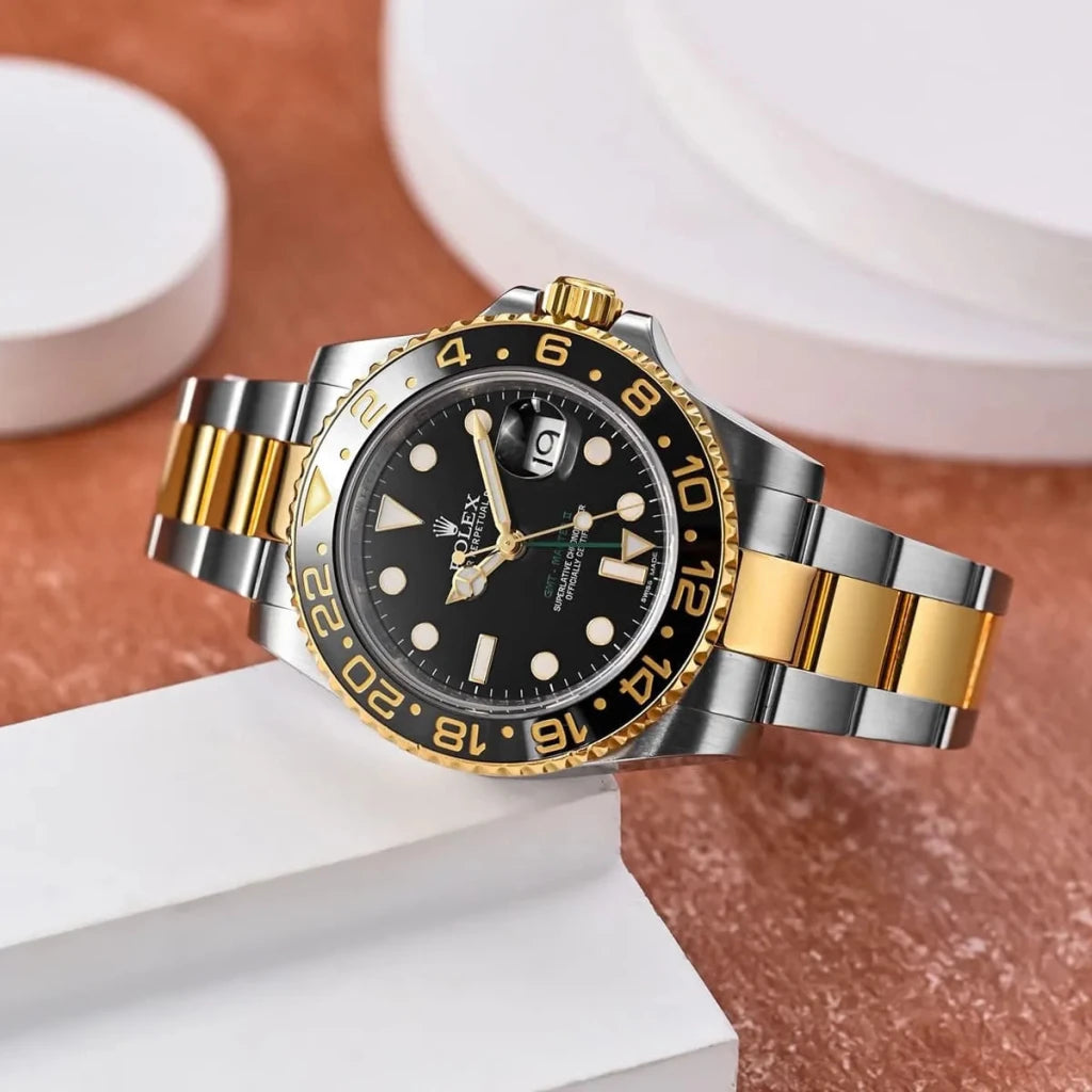 Rolex Watch GMT Master II For Men 116713LN - cornerwatchesstore