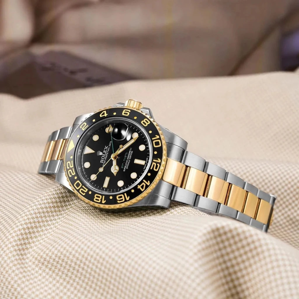 Rolex Watch GMT Master II For Men 116713LN - cornerwatchesstore