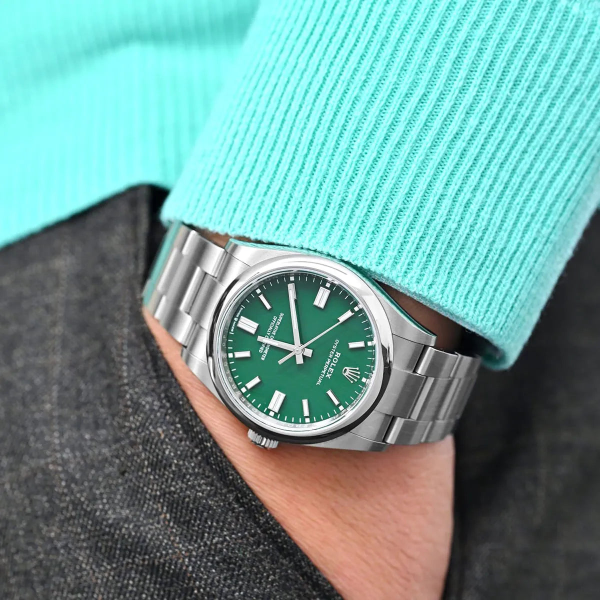 Rolex Watch Oyster Perpetual For Men 126000 .01