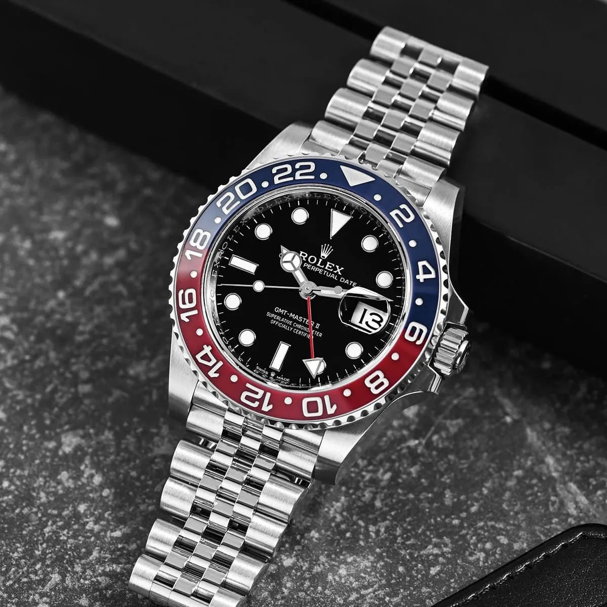 Rolex Pepsi Watch GMT Master II For Men 126710BLRO