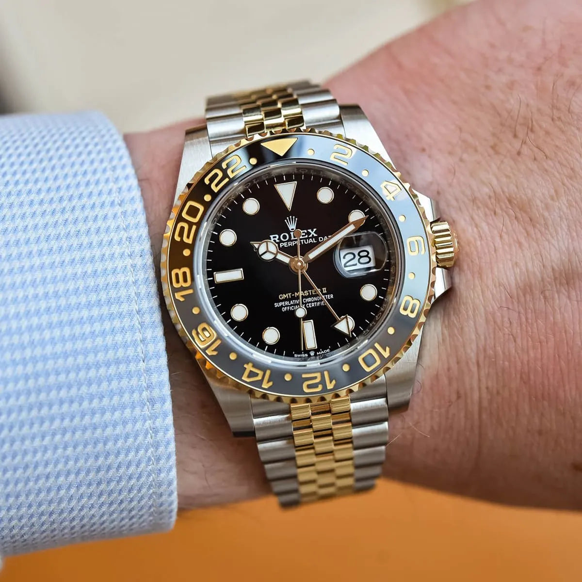 Rolex Watch GMT Master II For Men 126713GRNR