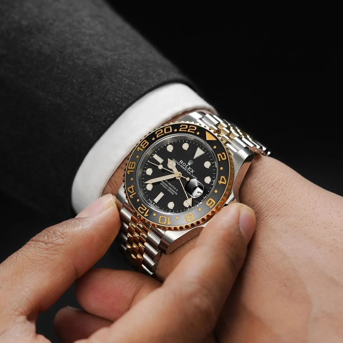 Rolex Watch GMT Master II For Men 126713GRNR