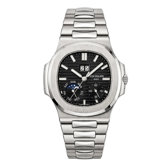 Patek Philippe Nautilus Mirror Watch - Black