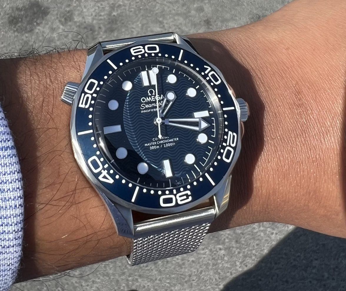Omega Seamaster Mirror Original Watch for Men