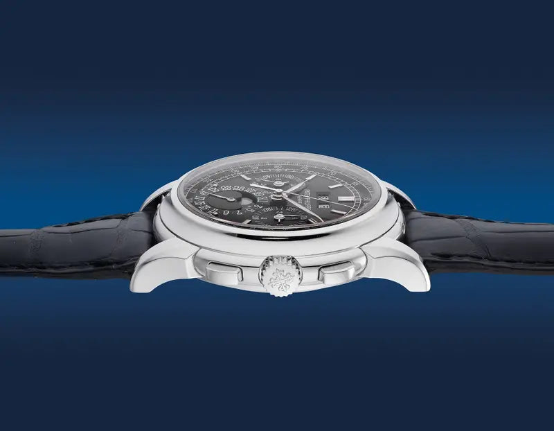 Patek Philippe Grand Complications Perpetual Calendar 5970P-001 Mirror Watch - Black