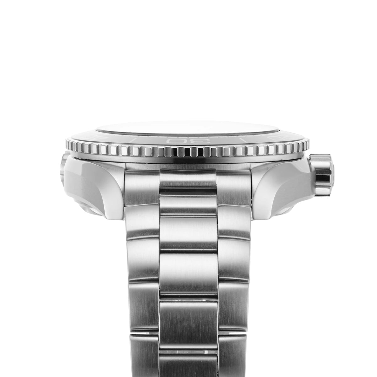 Omega Seamaster Mirror Original Watch for Men - Black Dial, Silver Metal Strap - Image 2