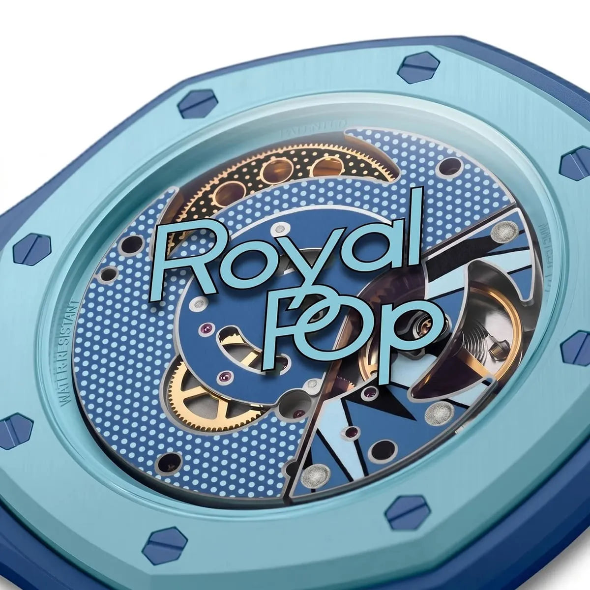 Audemars Piguet x Swatch Royal Pop LAN BA Mirror Pocket Watch - Blue - Unisex - View 6