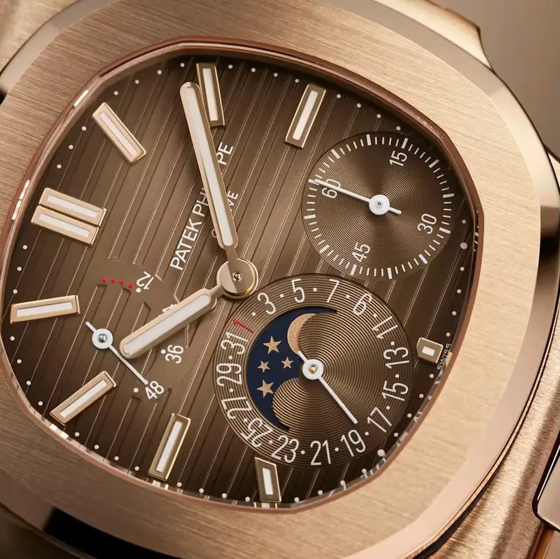 Patek Philippe Nautilus 5740/1G Mirror Watch - Brown