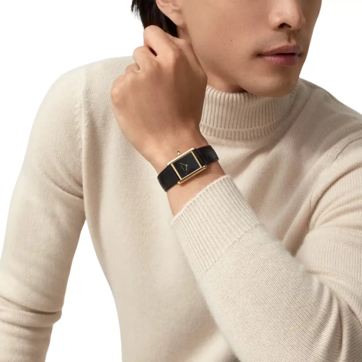 Cartier Tank Louis Mirror Watch - Black - Unisex - image 8