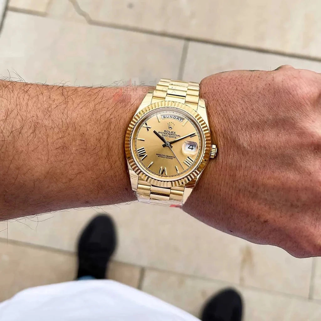 Rolex Watch Day Date For Men 228238 - cornerwatchesstore