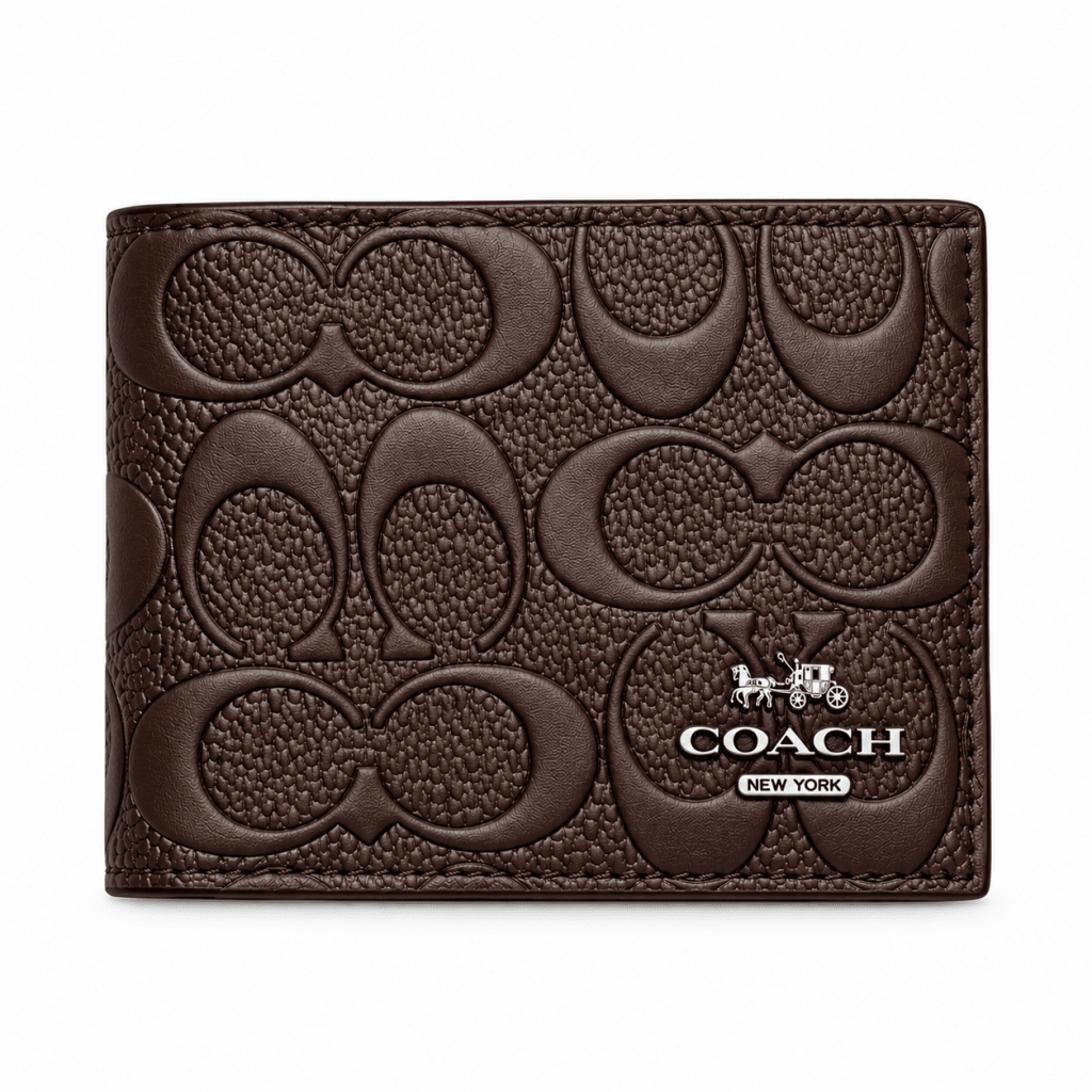 Coach brown Men Wallet .05 - cornerwatchesstore