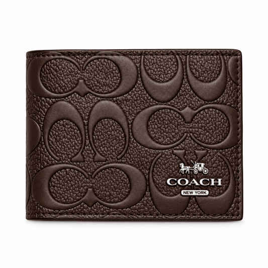 Coach brown Men Wallet .05 - cornerwatchesstore